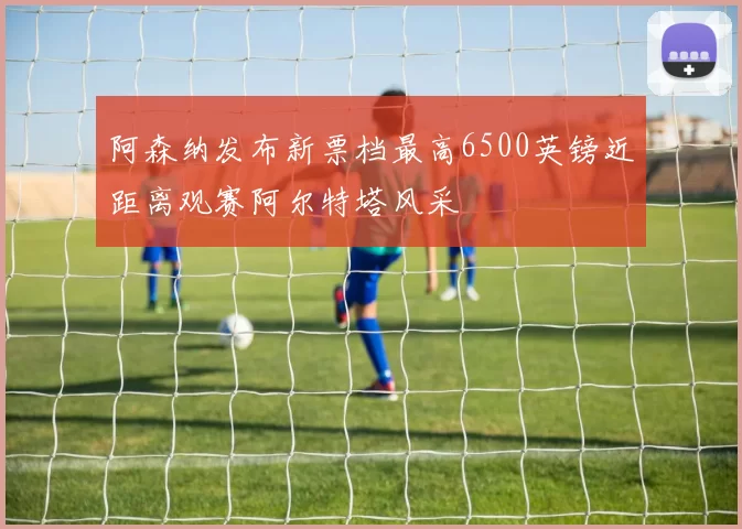 阿森纳发布新票档最高6500英镑近距离观赛阿尔特塔风采