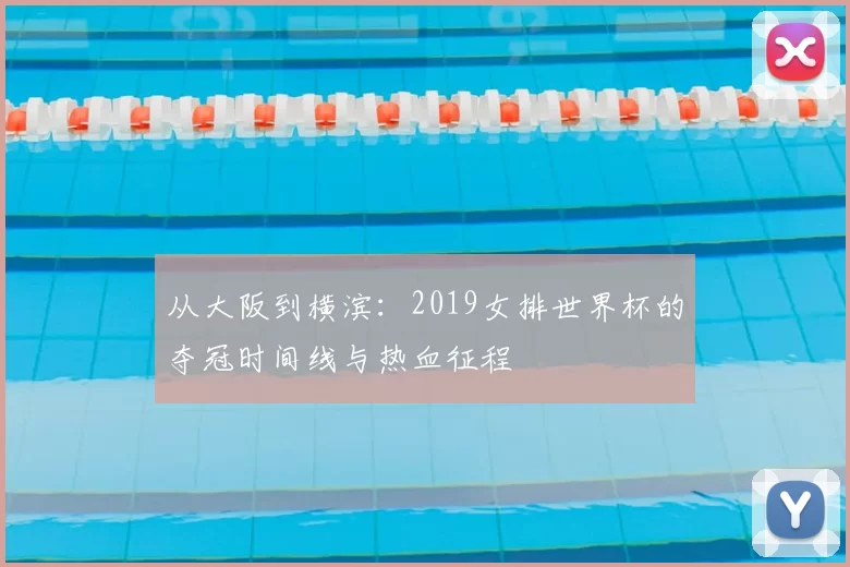 从大阪到横滨：2019女排世界杯的夺冠时间线与热血征程